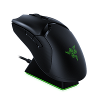 雷蛇 Razer 毒蝰终极版有线无线鼠标 游戏鼠标 RGB鼠标 电竞鼠标 吃鸡 RGB充电底座74克轻量20000DPI