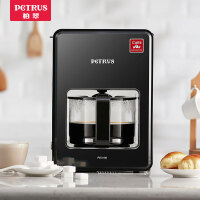 柏翠 (petrus) 咖啡机家用全自动美式滴漏式煮咖啡壶PE3100