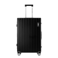 美旅箱包时尚复古拉杆箱大容量行李箱28英寸旅行箱TSA密码箱TI1黑色