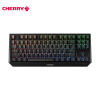 樱桃（Cherry）MX1.0  G80-3814LYAEU-2  机械键盘 有线键盘 游戏键盘  87键RGB背光机械