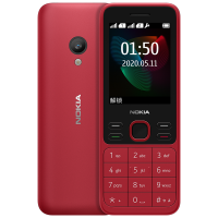 诺基亚 NOKIA 新150 红色 直板按键 移动2G手机 双卡双待 老人老年手机 学生备用功能机 超长待机