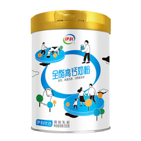 伊利全脂高钙高蛋白奶粉 0蔗糖添加 全家营养早餐冲饮 700g