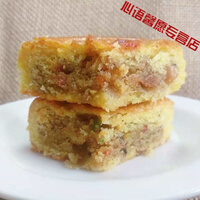 维霆张家口特产红糖月饼坝上胡麻油手工月饼传统老式现做月饼 白