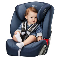 宝得适（BRITAX） 宝宝汽车儿童安全座椅 超级百变王白金版 适合约9个月-12岁 皇室月光蓝