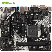 华擎（ASRock）B450M-HDV R4.0主板 支持CPU 3600X/3600（AMD B450/AM4 Soc