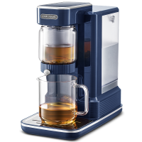 摩飞电器（Morphyrichards） 即热家用饮水机智能办公茶吧机一体式多段控温定量出水泡茶机MR6087 轻奢蓝（一体式泡茶饮水2合1） 1.8L
