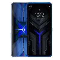 联想拯救者电竞手机Pro 12GB+256GB 骁龙865 Plus 双液冷散热 144Hz电竞屏 双模5G游戏手机 炫蓝冰刃