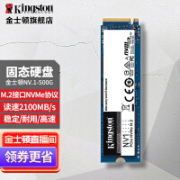金士顿(Kingston) SSD固态硬盘台式机笔记本 M.2固态(NVMe协议) NV1系列 500G  NV1