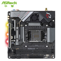 华擎（ASRock）Z490 Phantom Gaming-ITX/TB3电竞小钢炮主板  （Intel Z490/LG
