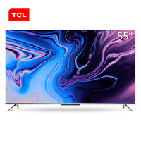 TCL 55T780 55英寸液晶平板电视机 超薄金属智慧全面屏 原色高色域 8K解码 2+32GB大内存 教育电视