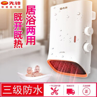 先锋（singfun）取暖器壁挂式暖风机 浴室电暖器DQ1642家用电暖气防水电热风加热器 白色