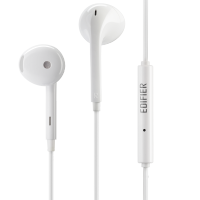 漫步者（EDIFIER）H180Plus 半入耳式有线耳机 手机耳机 音乐耳机 3.5mm接口 电脑笔记本手机适用