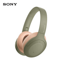 索尼（SONY）WH-H910N 蓝牙降噪无线耳机 头戴式Hi-Res音质游戏耳机 手机耳机（hear系列 灰绿色 ）