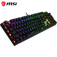 微星Vigor GK50 电竞键盘 红轴键盘评价如何