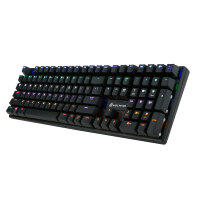 魔炼者 1505 (MK5) 机械键盘 有线键盘 游戏键盘 108键背光键盘 电脑键盘 笔记本键盘 黑色 红轴