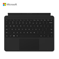 微软 Surface Go 键盘盖 典雅黑 磁吸易拆卸 聚氨酯材质 磨砂手感 键盘背光+玻璃精准式触控板