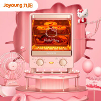 九阳 Joyoung 电烤箱家用多功能 双石英管加热 晶钻内腔 专业烘焙 12升迷你烤箱 KX12-V500XK