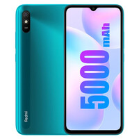 小米红米9A手机 老人老年学生备用智能手机 湖光绿 全网通(4GB 64GB)