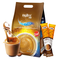 果咖（FRUTTEE）特浓三合一 泰国原装进口速溶咖啡粉 熬夜学生冲调饮料 特浓咖啡 特浓咖啡（16g*30条）