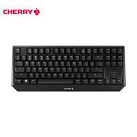 樱桃(Cherry)MX1.0 TKL G80-3810LYAEU-2 机械键盘 有线键盘 游戏键盘 87键机械键盘 黑色 红轴