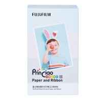 富士（FUJIFILM）PSC2D  小俏印II 数码照片打印机 II 耗材包 色带+相纸