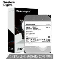 西部数据(Western Digital) 14TB HC530 SATA6GB/S 7200转512M 氦气密封 企业