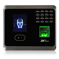 ZKTeco/熵基科技UF100plus 人脸指纹考勤机 高速识别打卡机 自助报表 WIFI传输