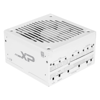 先马（SAMA）XP1200W雪装版 ATX3.0白金牌机箱电脑电源台式机白色 PCIE5.0/智能ECO风扇/压纹线/支持4090显卡
