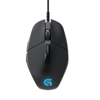 罗技（G）G302有线鼠标 游戏鼠标 电竞游戏鼠标 MOBA游戏鼠标 吃鸡鼠标 绝地求生 4000DPI