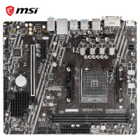 微星(MSI)B550M-A PRO 电脑主板 支持5600X/5800X/3700X/3600X CPU（AMD B5