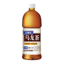 三得利（Suntory）【代言人成毅同款】无糖0脂大瓶乌龙茶饮料聚会分享1.25L*6瓶整箱