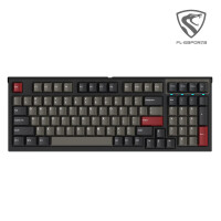 腹灵 FL980 98键 机械键盘 LOL电竞游戏热拔插机械键盘 单模有线版-全键可换轴-黑色款 凯华 BOX 红轴