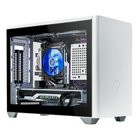 酷冷至尊(CoolerMaster)NR200P(魔方200P) 迷你机箱(ITX/带钢玻侧板/长显卡/支持240水冷/