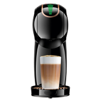 DOLCE GUSTO 多趣酷思全自动咖啡机胶囊家用咖啡机Genios Star星精灵预浸泡奶泡一体 黑色