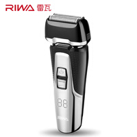 雷瓦(RIWA) 往复式男士电动剃须刀 全身水洗干湿双剃刮胡刀 USB车载充电 浮动贴面刀头 RA-5502