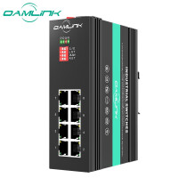 OAMLink OAM-6000-65-8GP poe工业级以太网交换机8口千兆 非管理型导轨式