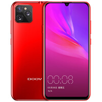 朵唯(DOOV)D19电霸 6GB+128GB 魅焰红 5000mAh大电池八核水滴全面屏4G全网通老人大屏学生双卡双待智能手机