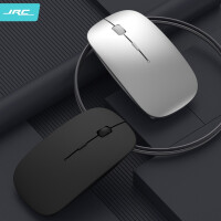 JRC 2.4G无线鼠标 办公鼠标 对称鼠标 华为苹果小米联想华硕戴尔适用 黑色