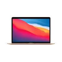【教育优惠】AppleMacBookAir13.3 新款8核M1芯片(7核图形处理器) 8G 256G SSD 金色 笔记本电脑 MGND3CH/A