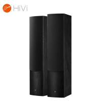 惠威（HiVi）D50F 家庭影院主音响 客厅电视音响2.0声道落地箱 HIFI高保真木质前置音箱 需搭配功放