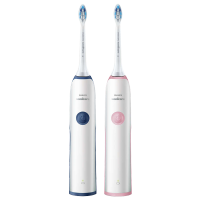 飞利浦（PHILIPS）电动牙刷成人充电式 声波震动牙刷 情侣电动牙刷 HX3226情侣牙刷套装