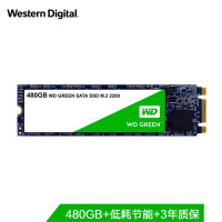 西部数据（WD) 480GB SSD固态硬盘 M.2接口 Green系列 家用普及版 高速 低耗能
