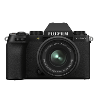 富士（FUJIFILM）X-S10 微单相机 15-45mm套机 2610万像素 五轴防抖 翻转屏 漂白模式 