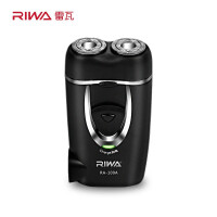 雷瓦(RIWA)电动剃须刀RA-100A充电式男士刮胡刀 双刀头便携式