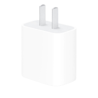 Apple iPhone 苹果20W手机充电器插头 快速充电头 手机快充电器 适配器 白色 20W USB-C 电源适配器