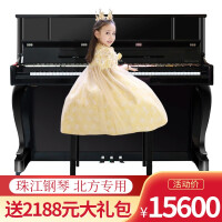 珠江钢琴（PEARLRIVER）AC20京珠立式钢琴 德国进口配件儿童初学专业考级通用1-10级88键