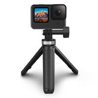 TELESIN(泰迅)gopro9迷你自拍杆hero8配件铝合金三脚架折叠拉伸适用大疆action insta360运动相机自拍杆