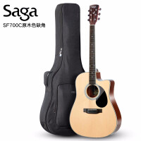 萨伽SF700CE缺角原木色41英寸电箱款+原装礼包吉他质量怎么样
