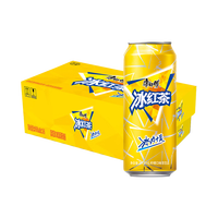 康师傅 冰红茶 sleekcan 310ml*24罐整箱装  柠檬红茶饮料饮品