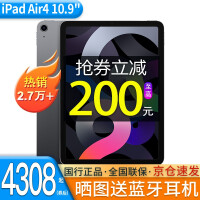 【20新品】APPLE苹果2020新款iPad Air4 10.9英寸平板电脑air3 升级版 【20款Air4 10.